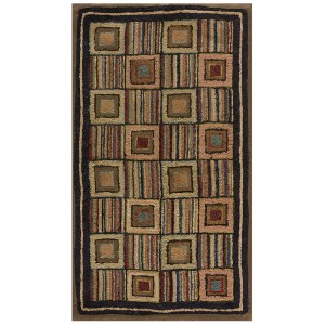 American Hooked Rug #20502